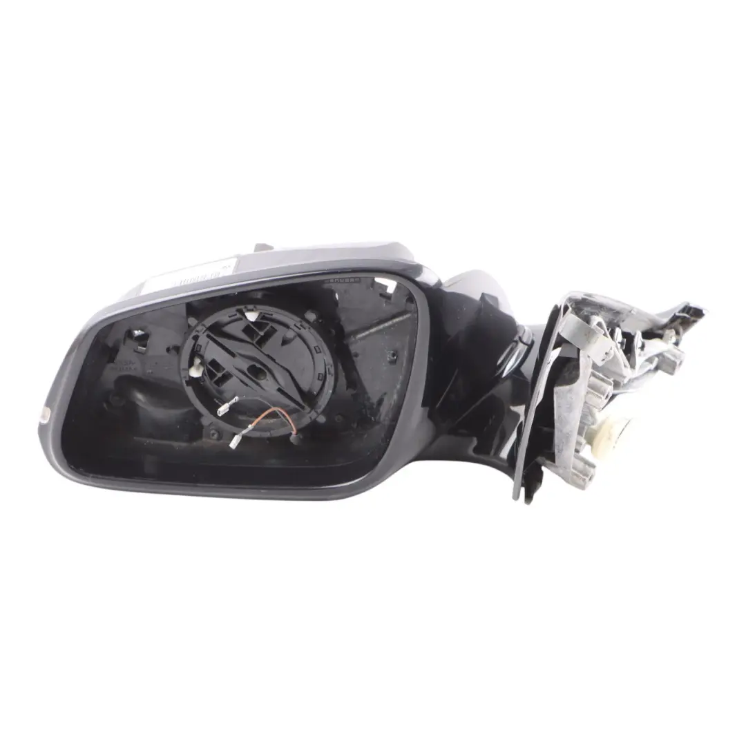 BMW F20 Heated Wing Mirror Base Left N/S High Gloss Shadow Line - SKU RHD-7242779-4 - Part number 7242779