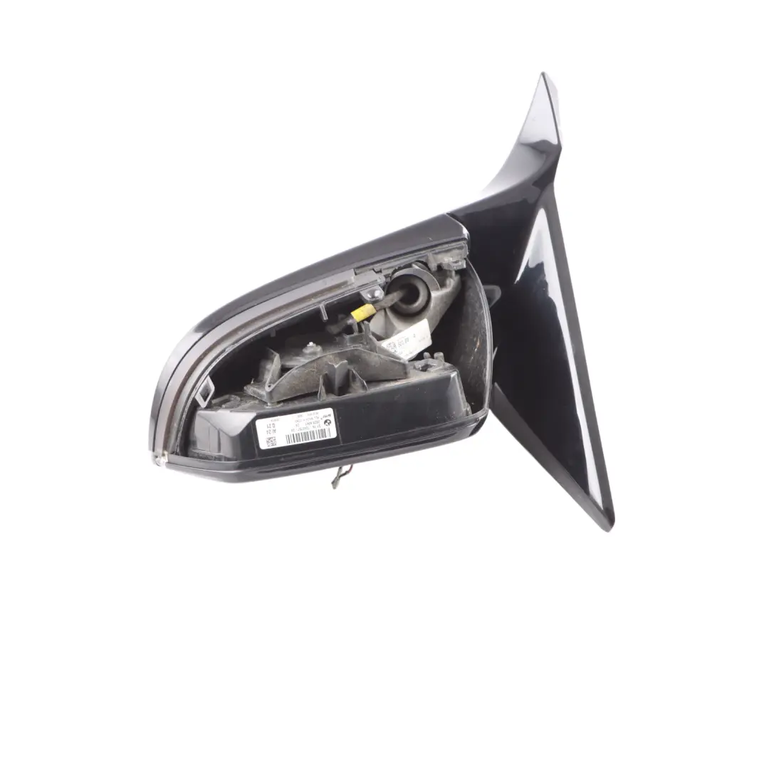 BMW F20 Heated Wing Mirror Base Left N/S High Gloss Shadow Line - SKU RHD-7242779-4 - Part number 7242779