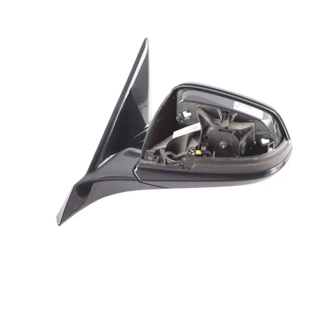 BMW F20 Heated Wing Mirror Base Left N/S High Gloss Shadow Line - SKU RHD-7242779-4 - Part number 7242779