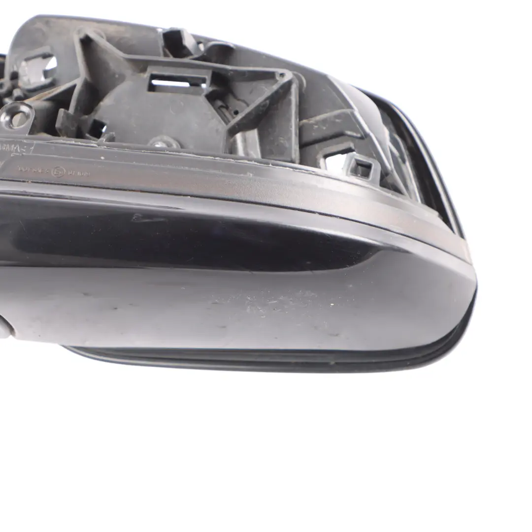 BMW F20 Heated Wing Mirror Base Left N/S High Gloss Shadow Line - SKU RHD-7242779-4 - Part number 7242779