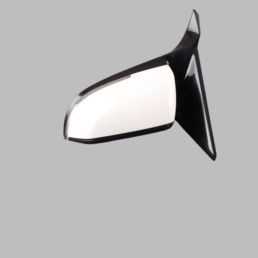 BMW F20 Wing Mirror Complete Left N/S Heated High Gloss Alpine White - 300 - SKU RHD-7242779-AW2 - Part number 7242779