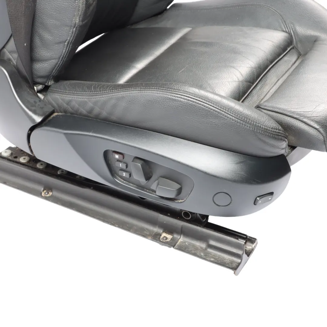 Leather Front Right O/S Seat Memory to BMW E93 LCI Convertible Sport Black with Part number 7253636 BMW E93 LCI Convertible Sport Black Leather Front Right O/S Seat Memory - SKU RHD-7253636-1 - Part number 7253636