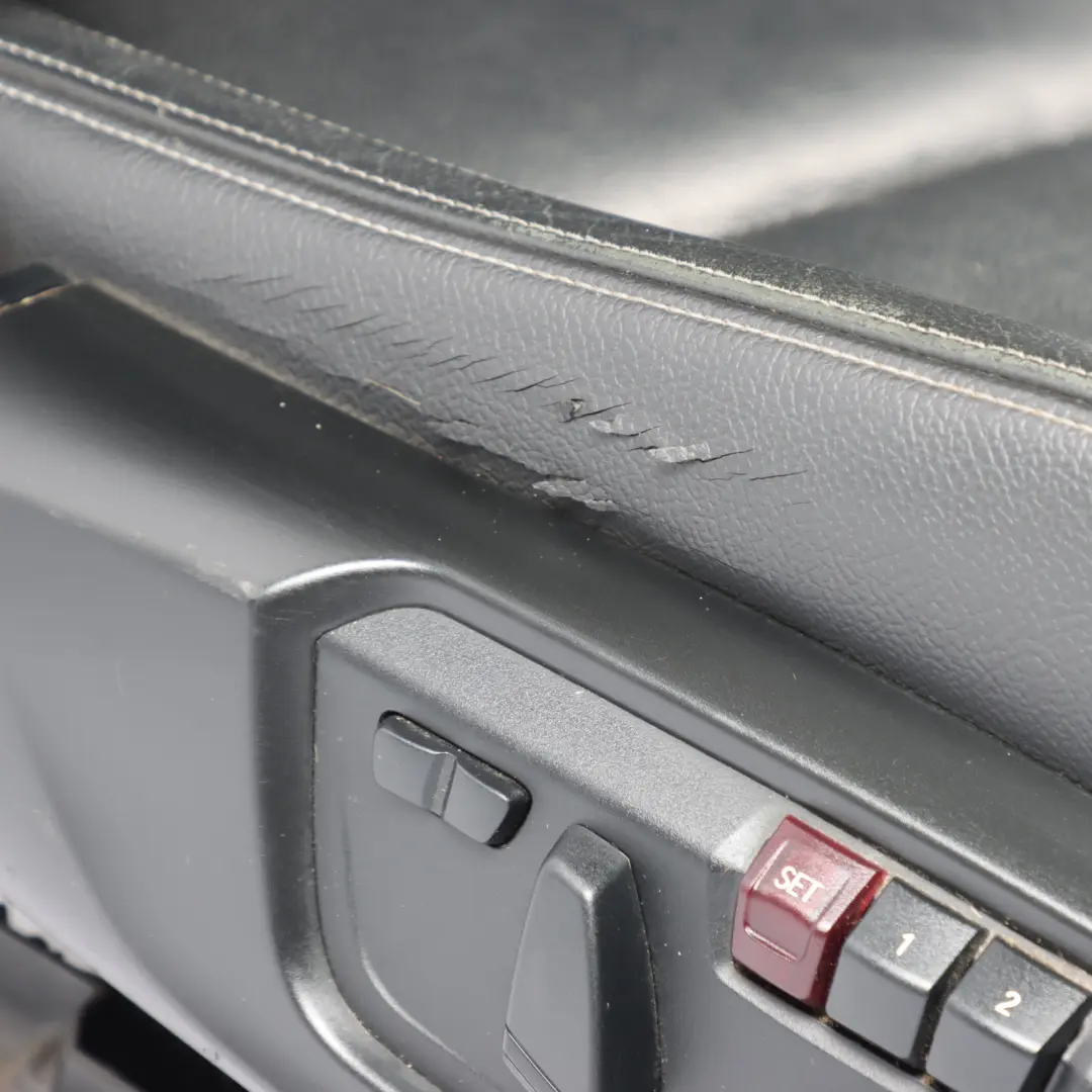 Front Seat BMW X3 F25 X4 F26 M Sport Heated Right O/S Leather Nevada Black to with Part number 7255678 Front Seat BMW X3 F25 X4 F26 M Sport Heated Right O/S Leather Nevada Black - SKU RHD-7255678-2 - Part number 7255678