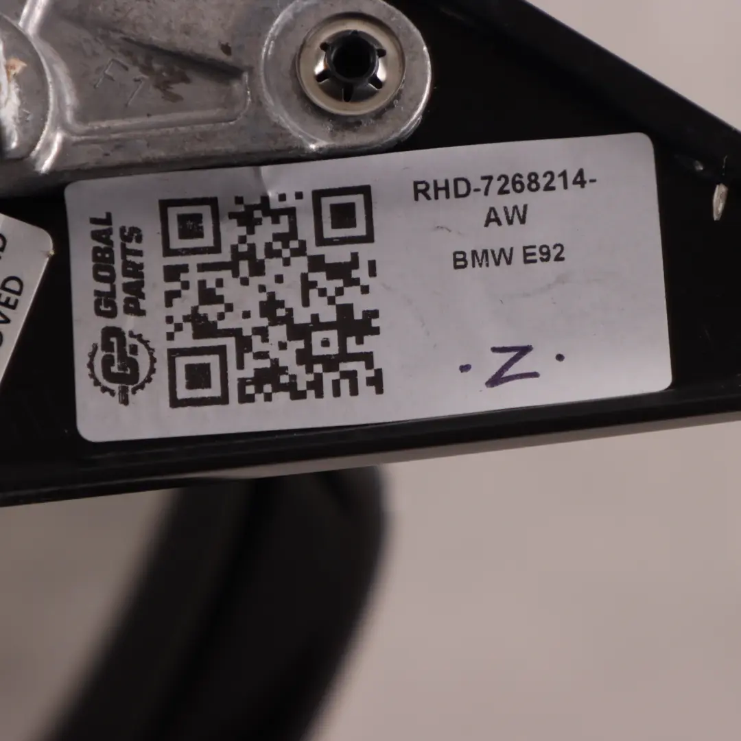 Wing Mirror BMW E92 E93 LCI High Gloss Right O/S Heated 3 Pins Alpine White 300 to with Part number 7268214 Wing Mirror BMW E92 E93 LCI High Gloss Right O/S Heated 3 Pins Alpine White 300 - SKU RHD-7268214-AW - Part number 7268214