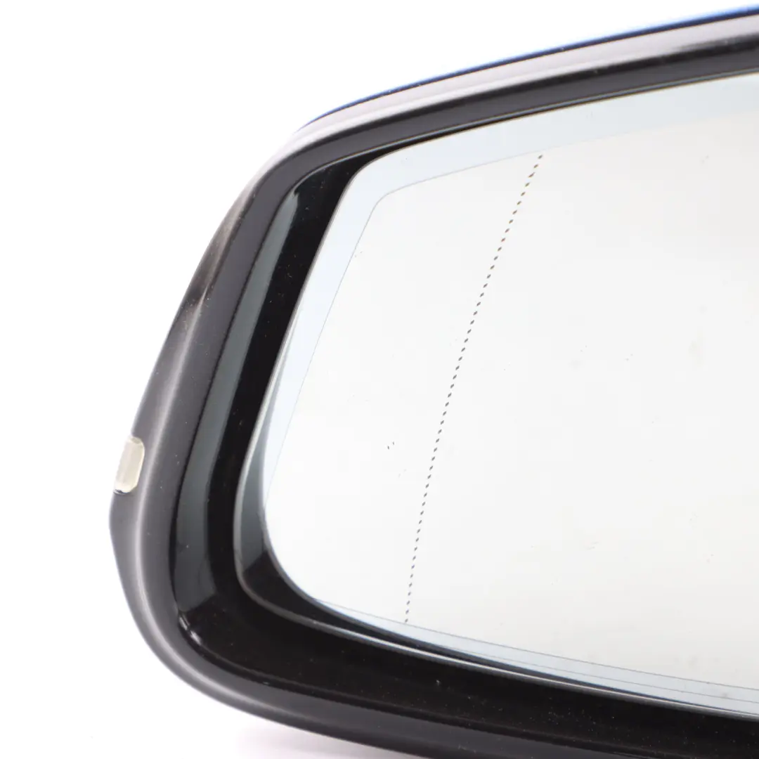 BMW 1 2 F21 F22 Auto Dip High Gloss Left Wing Mirror N/S Estorilblau B45 Blue - SKU RHD-7268635-EB - Part number 7268635