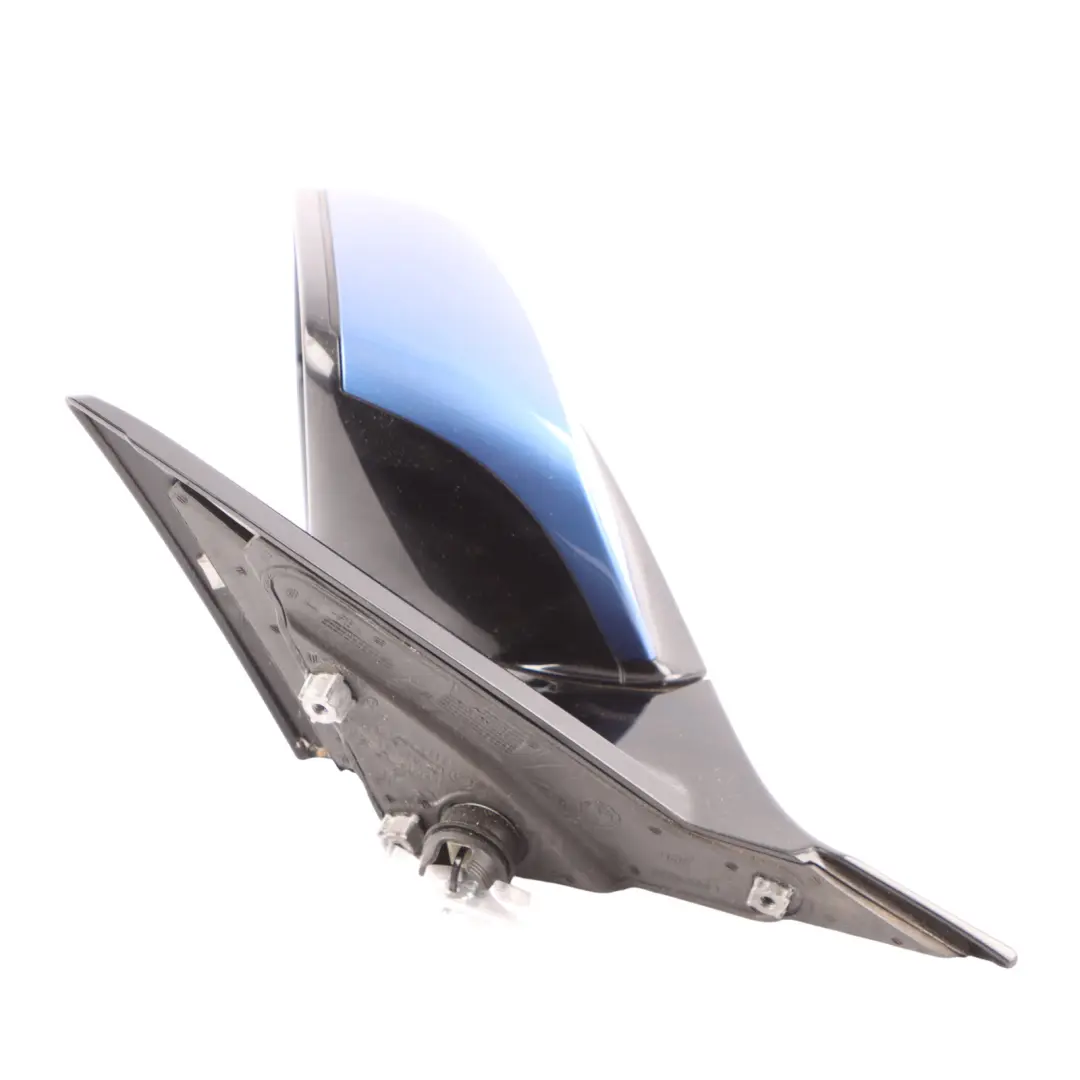 BMW 1 2 F21 F22 Auto Dip High Gloss Left Wing Mirror N/S Estorilblau B45 Blue - SKU RHD-7268635-EB - Part number 7268635