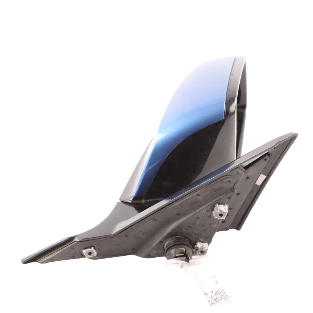 BMW 1 2 F21 F22 Auto Dip High Gloss Right Wing Mirror O/S Estorilblau B45 Blue - SKU RHD-7268636-EB - Part number 7268636