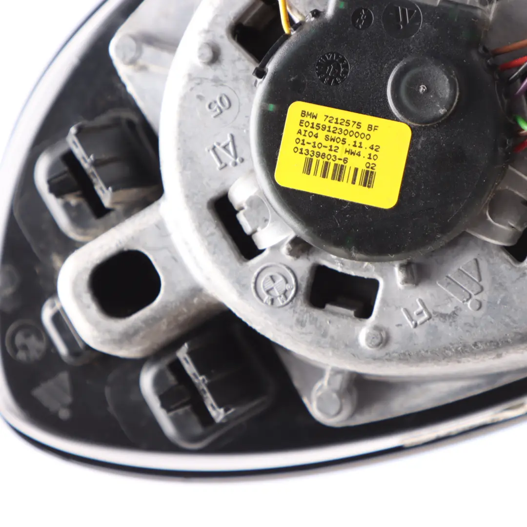 Door Wing Mirror Base Left Heated Auto Dip N/S Glass to BMW Z4 E89 with Part number 7281985 BMW Z4 E89 Door Wing Mirror Base Left Heated Auto Dip N/S Glass - SKU RHD-7281985 - Part number 7281985