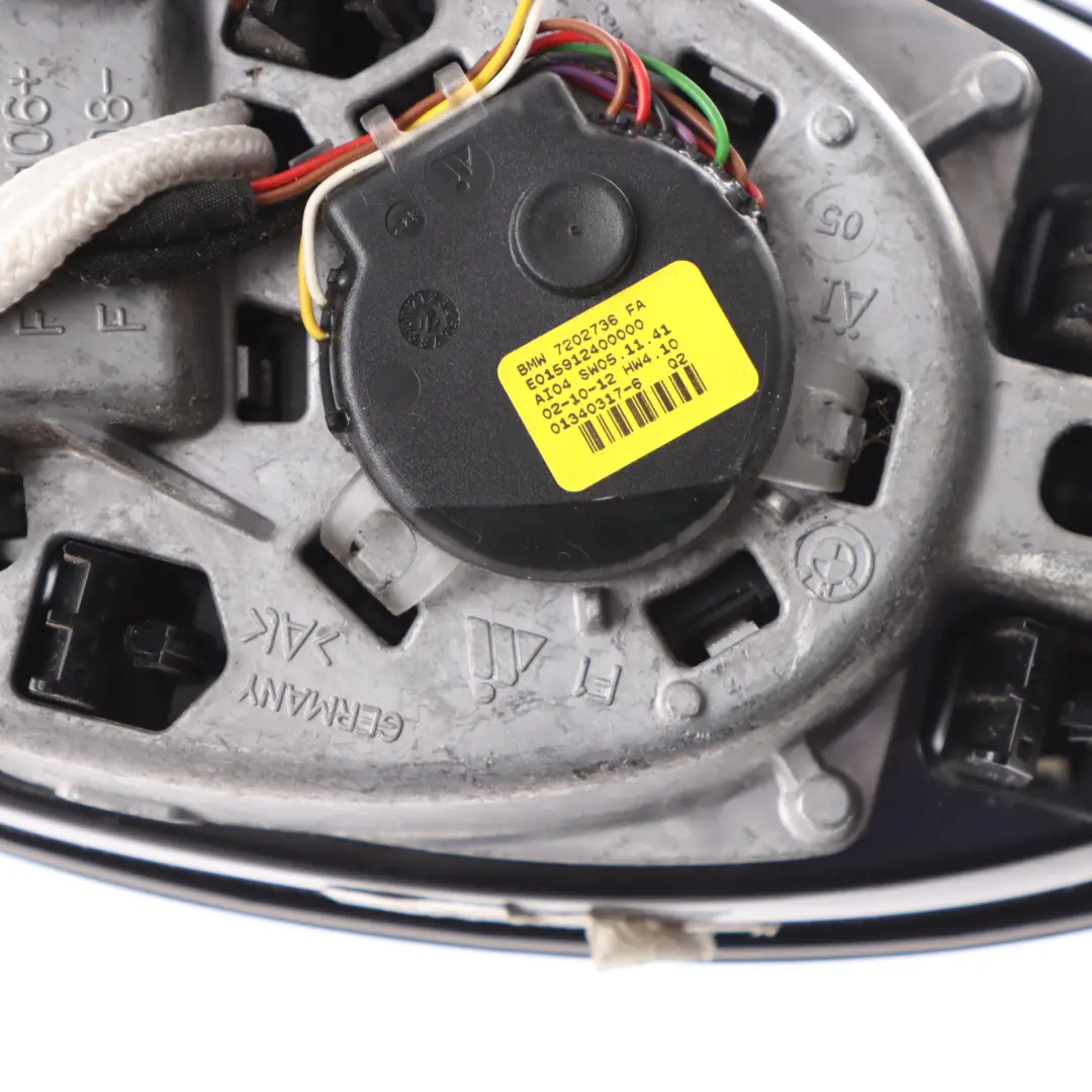 Door Wing Mirror Base Right O/S Heated Auto Dip Glass to BMW Z4 E89 with Part number 7281986 BMW Z4 E89 Door Wing Mirror Base Right O/S Heated Auto Dip Glass - SKU RHD-7281986 - Part number 7281986