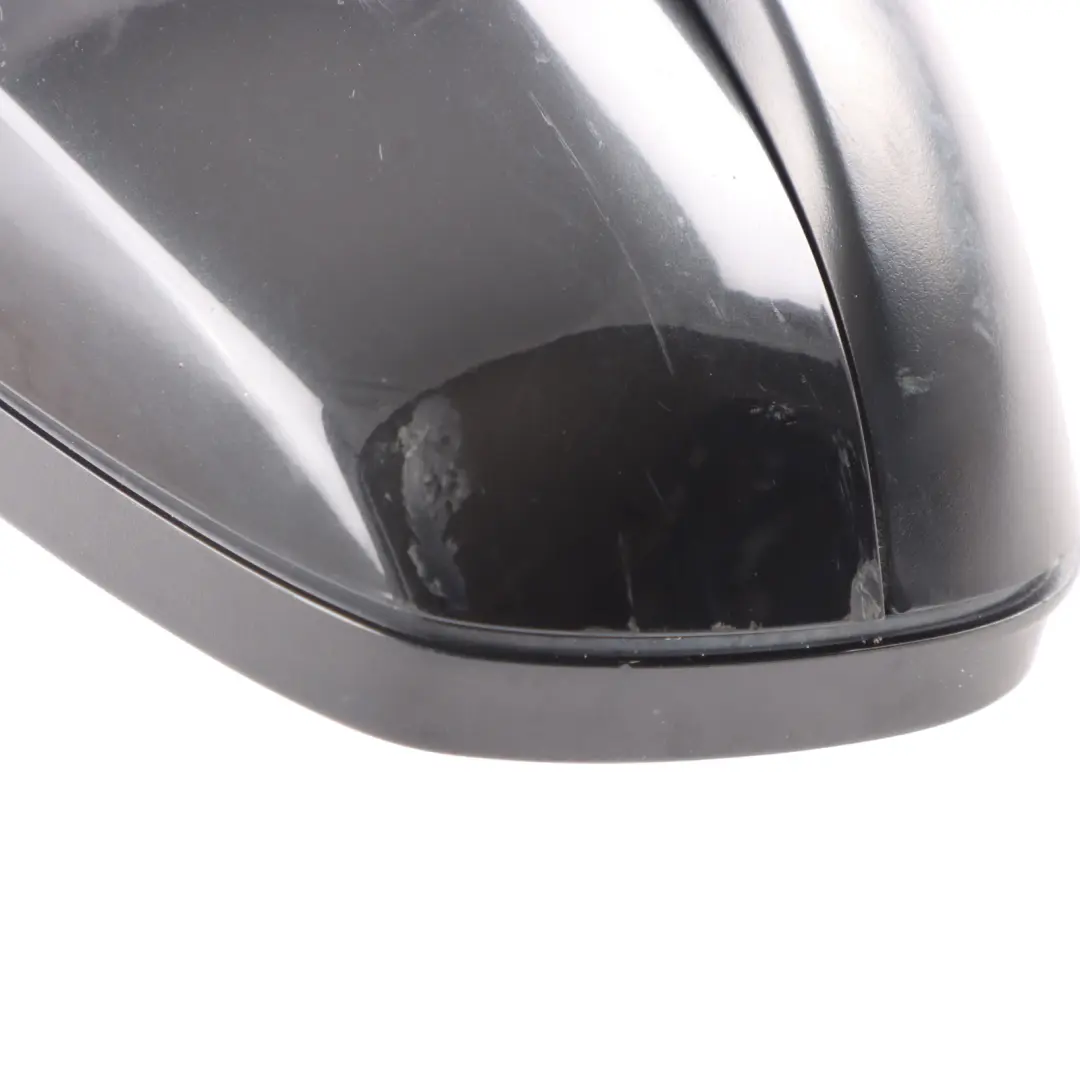 BMW X5 E70 Outside Right Wing Mirror Memory O/S Black Sapphire Metallic 475 - SKU rhd-7282734-BS - Part number 7282734