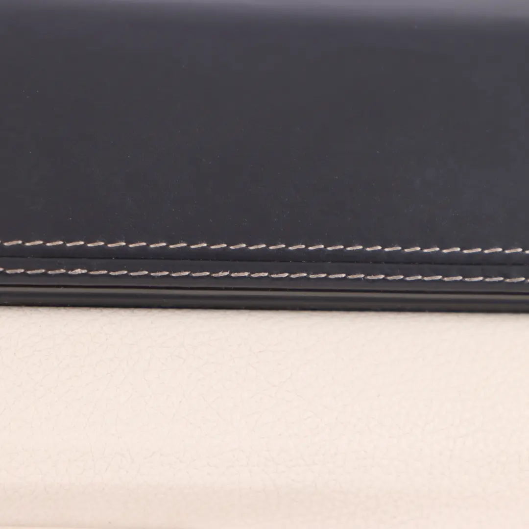 BMW F06 Door Card Front Right O/S Door Lining Trim Panel Leather Nappa Beige - SKU RHD-7304314 - Part number 7304314