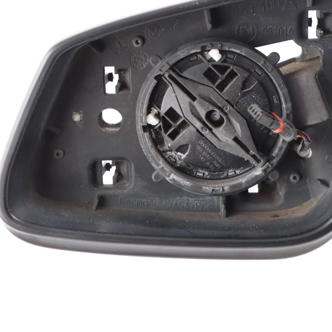 Wing Mirror Base Outside Mirror Heated Auto Dip Left N/S to BMW F10 F11 with Part number 7322503 BMW F10 F11 Wing Mirror Base Outside Mirror Heated Auto Dip Left N/S - SKU RHD-7322503 - Part number 7322503