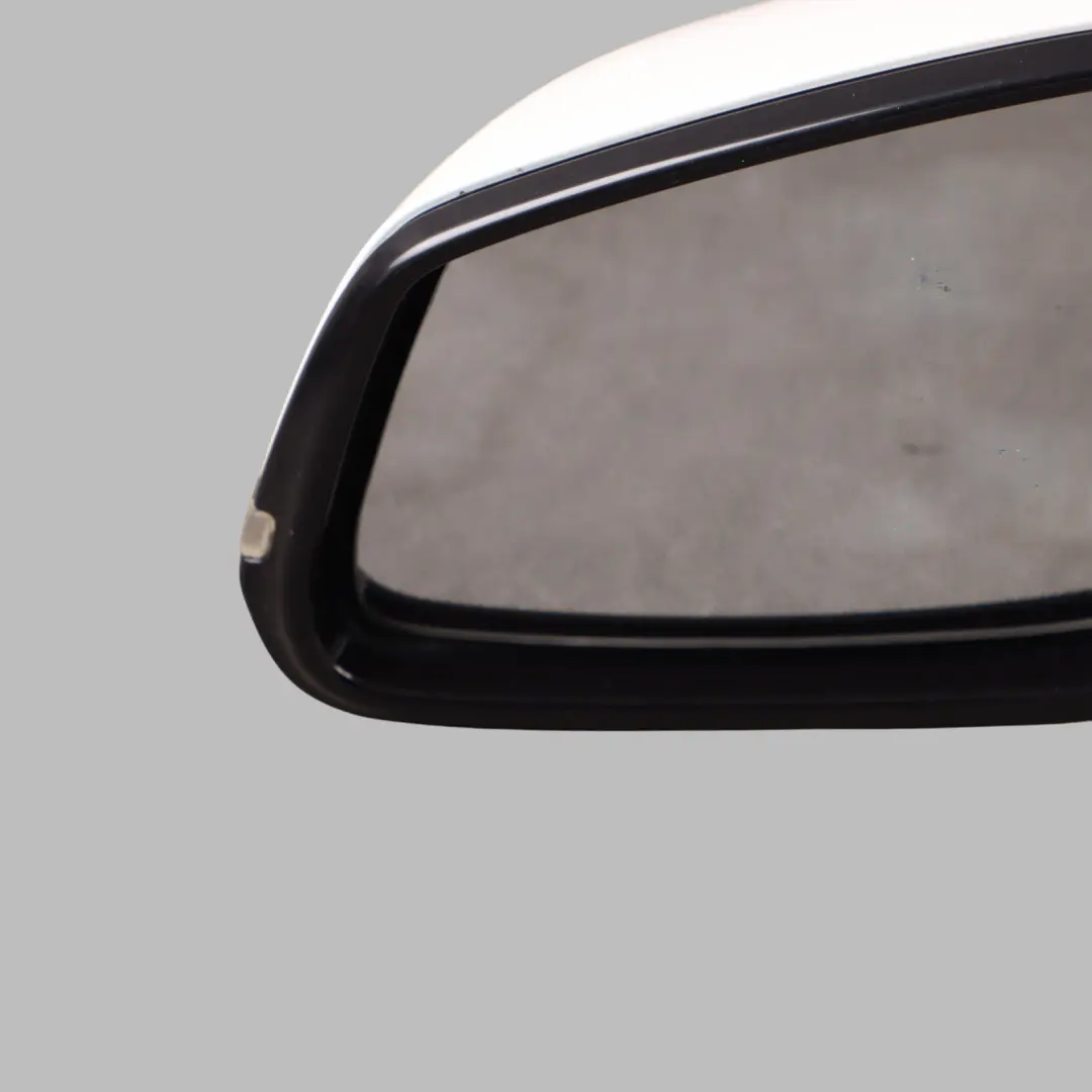 High Gloss Heated Left Wing Mirror N/S Alpinweiss White to BMW 3 Series F30 F31 with Part number 7345659 BMW 3 Series F30 F31 High Gloss Heated Left Wing Mirror N/S Alpinweiss White - SKU rhd-7345659-AW - Part number 7345659