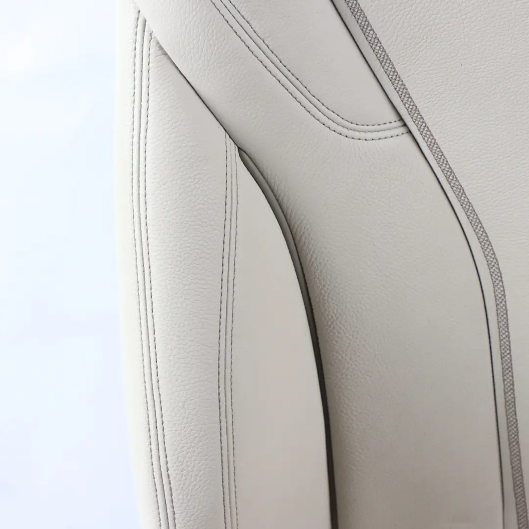 Front Left N/S Memory Heated Cover Ivory White Leather to BMW G32 Sport Seat with Part number 7457703 BMW G32 Sport Seat Front Left N/S Memory Heated Cover Ivory White Leather - SKU RHD-7457703-1 - Part number 7457703