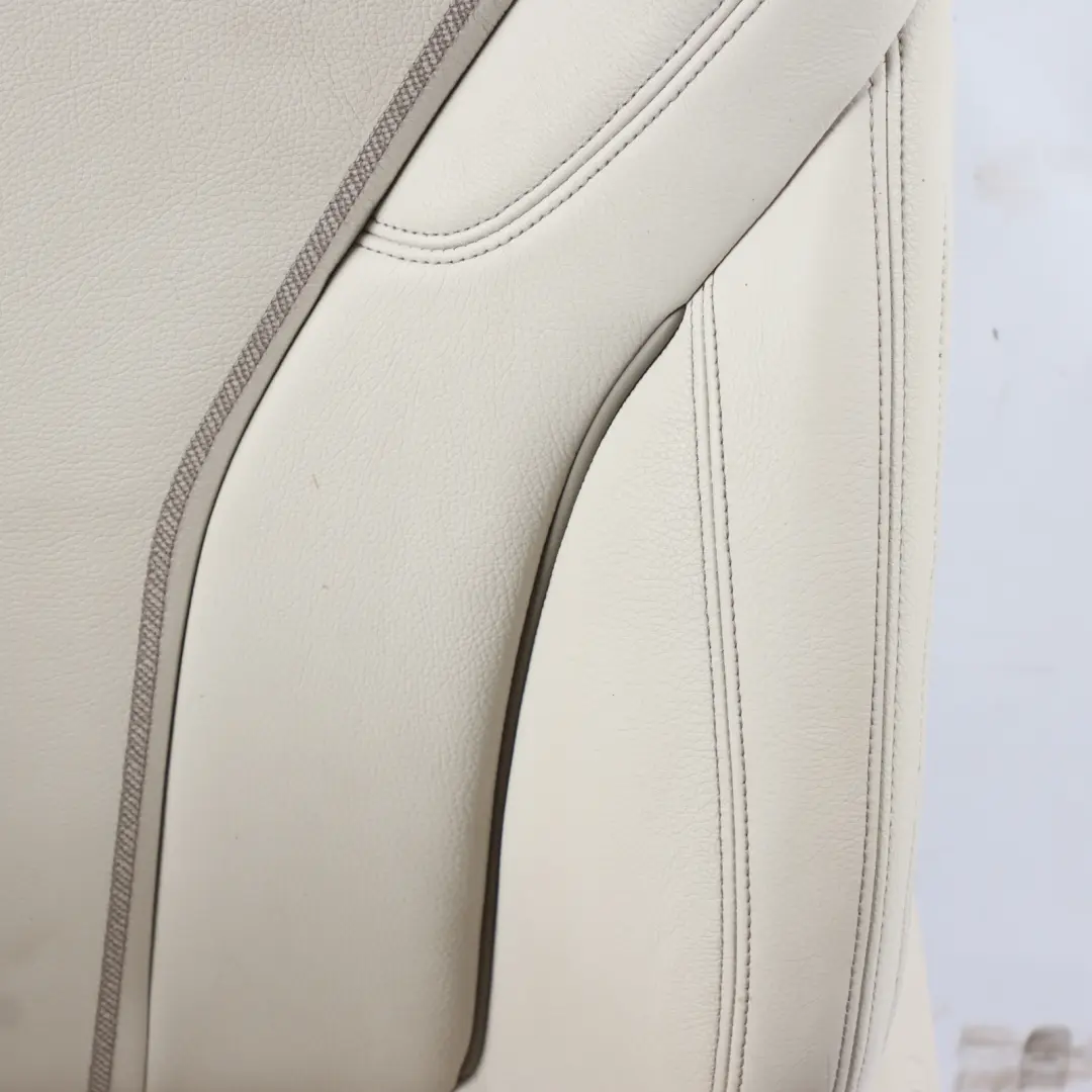 BMW G32 Sport Seat Front Left N/S Memory Heated Cover Ivory White Leather - SKU RHD-7457703-1 - Part number 7457703
