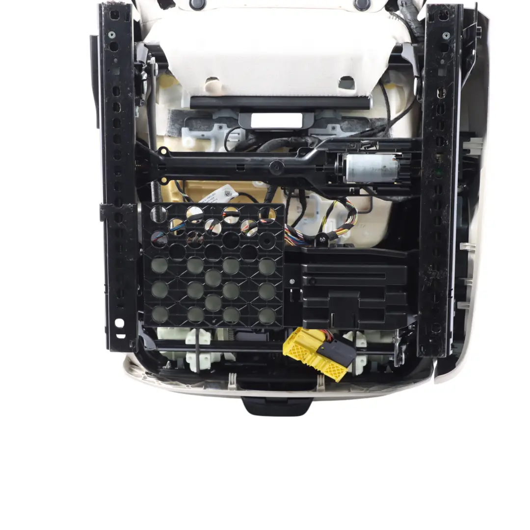 BMW G32 Sport Seat Front Right O/S Memory Heated Cover Ivory White Leather - SKU RHD-7457704-2 - Part number 7457704
