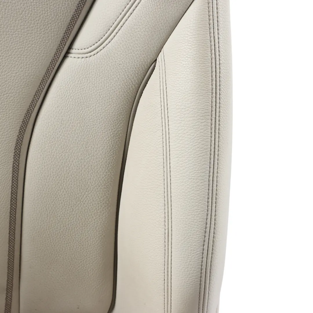 BMW G32 Sport Seat Front Right O/S Memory Heated Cover Ivory White Leather - SKU RHD-7457704-2 - Part number 7457704