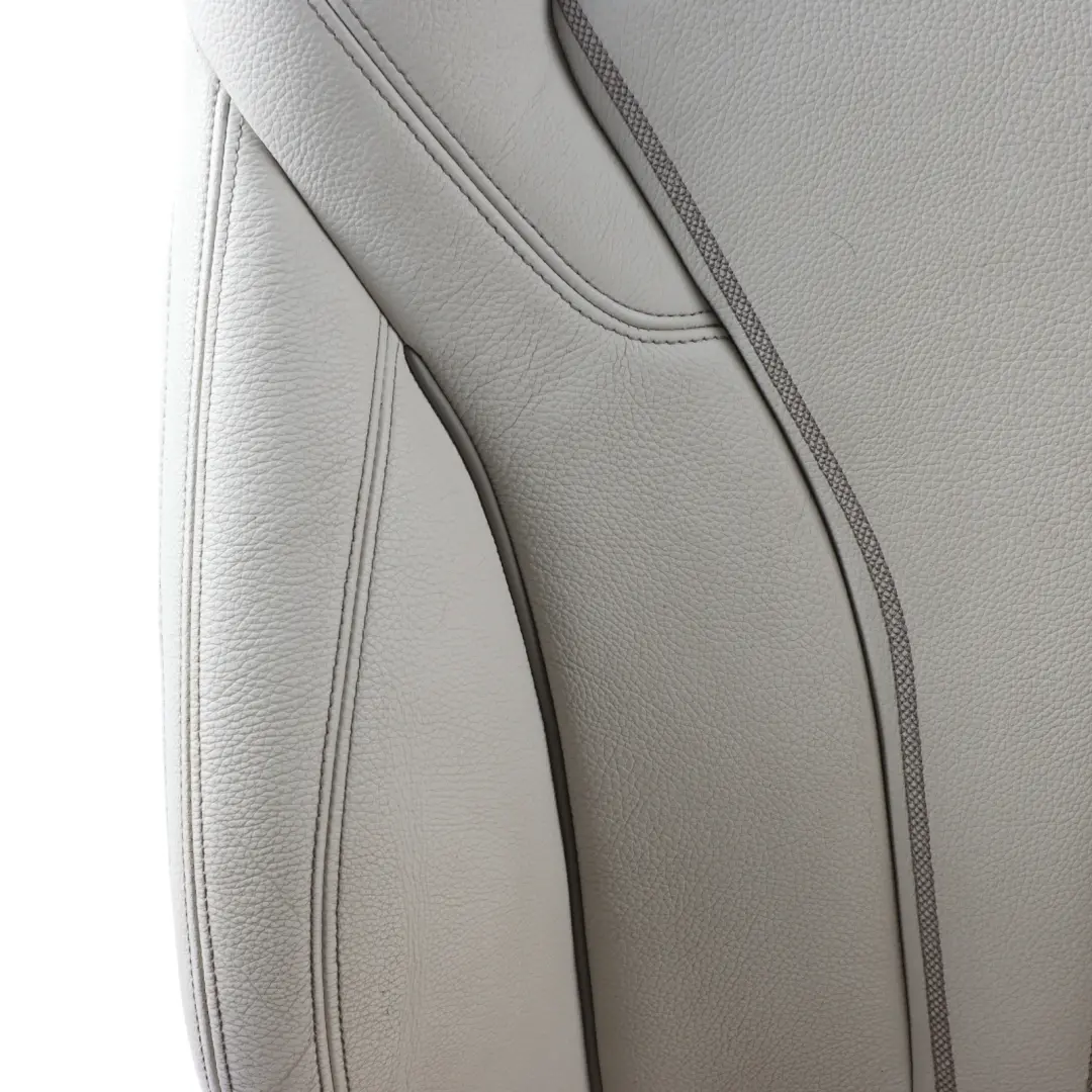 Front Right O/S Memory Heated Cover Ivory White Leather to BMW G32 Sport Seat with Part number 7457704 BMW G32 Sport Seat Front Right O/S Memory Heated Cover Ivory White Leather - SKU RHD-7457704-2 - Part number 7457704