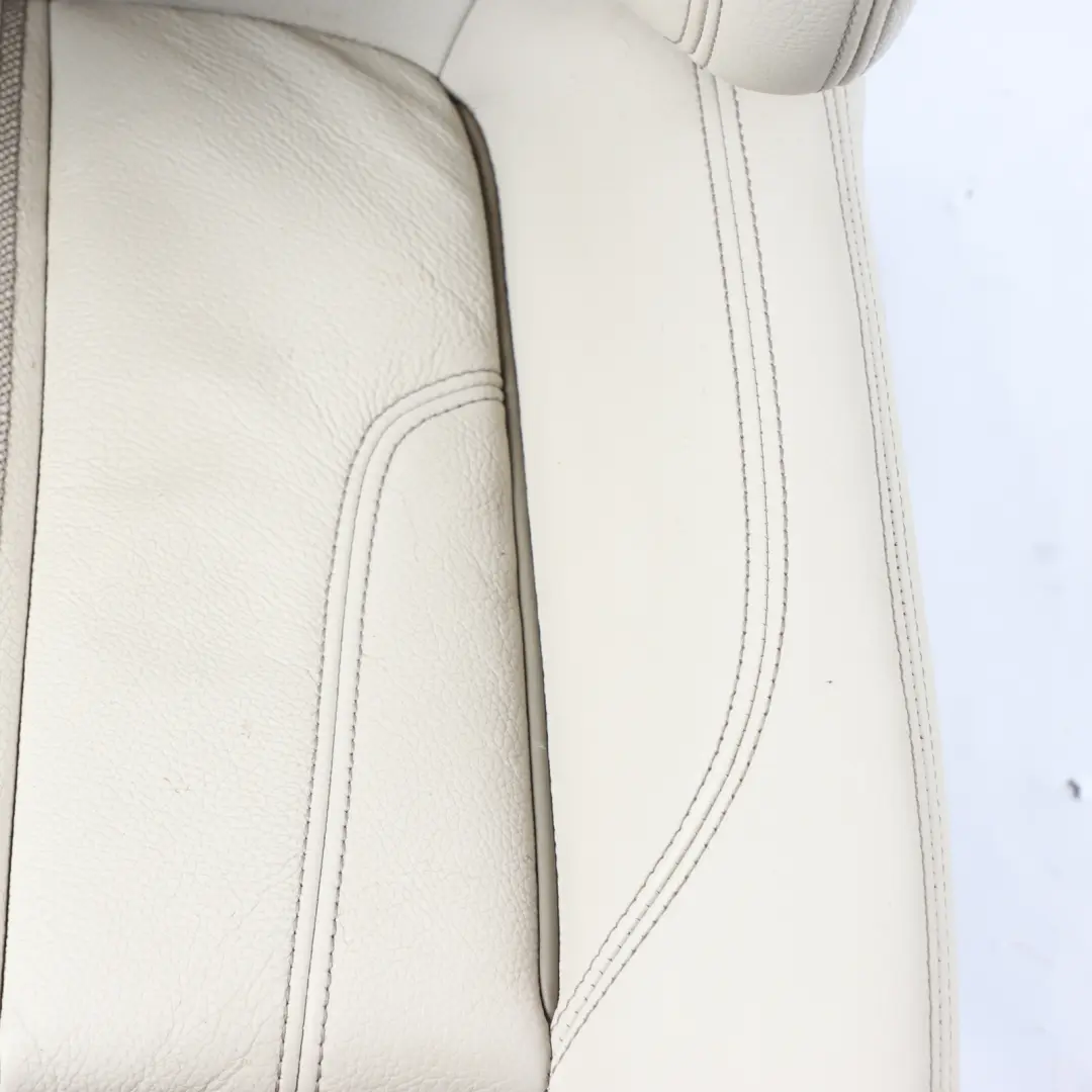 BMW G32 Sport Seat Front Right O/S Memory Heated Cover Ivory White Leather - SKU RHD-7457704-2 - Part number 7457704