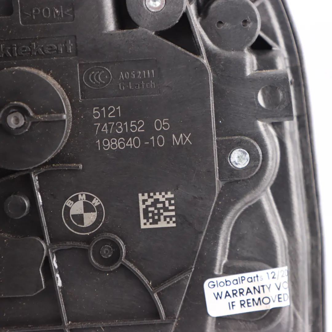 Door Lock Front Right O/S System Latch Locking Mechanism to BMW X4 G02 with Part number 7473152 BMW X4 G02 Door Lock Front Right O/S System Latch Locking Mechanism - SKU RHD-7473152 - Part number 7473152