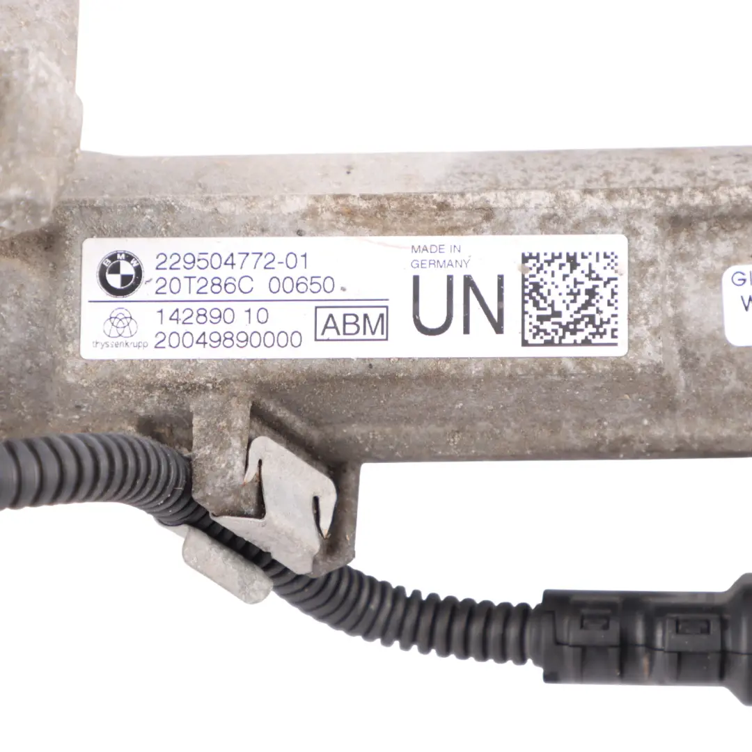 Steering Unit Rack Engine Drive Motor Pinion to BMW X4 F98 Electric Power with Part number 7888788 BMW X4 F98 Electric Power Steering Unit Rack Engine Drive Motor Pinion - SKU RHD-7888788 - Part number 7888788