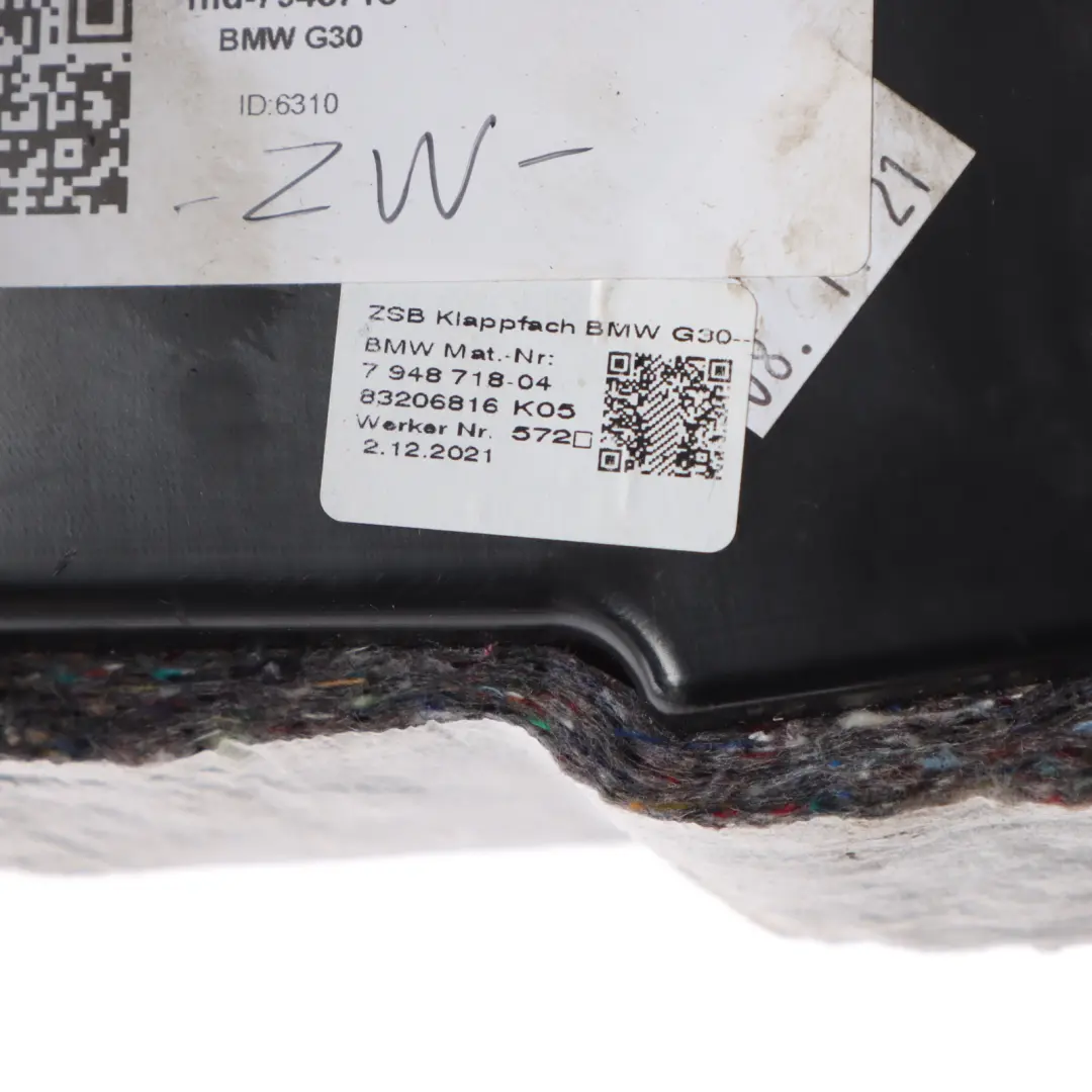 Storage Box Compartment Driver's Side Dashboard Tray Ivory White to BMW G30 G31 with Part number 7948718 BMW G30 G31 Storage Box Compartment Driver's Side Dashboard Tray Ivory White - SKU rhd-7948718 - Part number 7948718