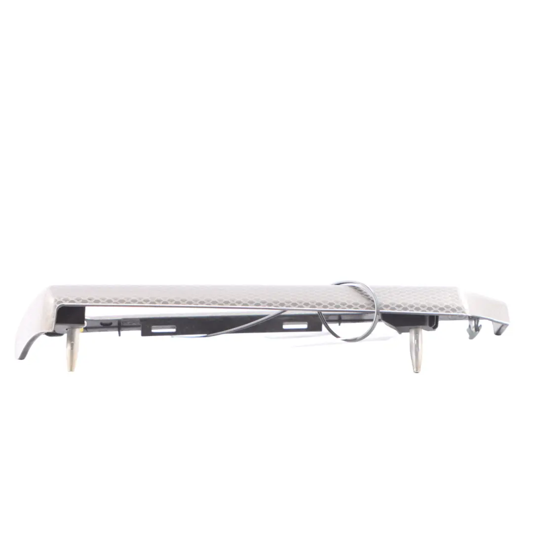 BMW E92 E93 Dashboard Trim Cover Aluminium Glacier Silver Right O/S - SKU RHD-8049051 - Part number 8049051