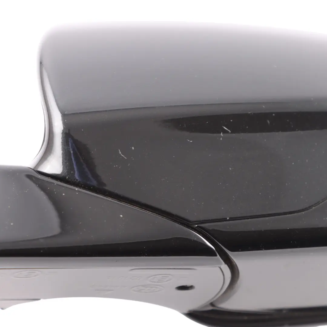 BMW F06 F12 F13 M6 Mirror Wing Heated Left N/S Door Black Sapphire 475 - SKU RHD-8055119-BS - Part number 8055119