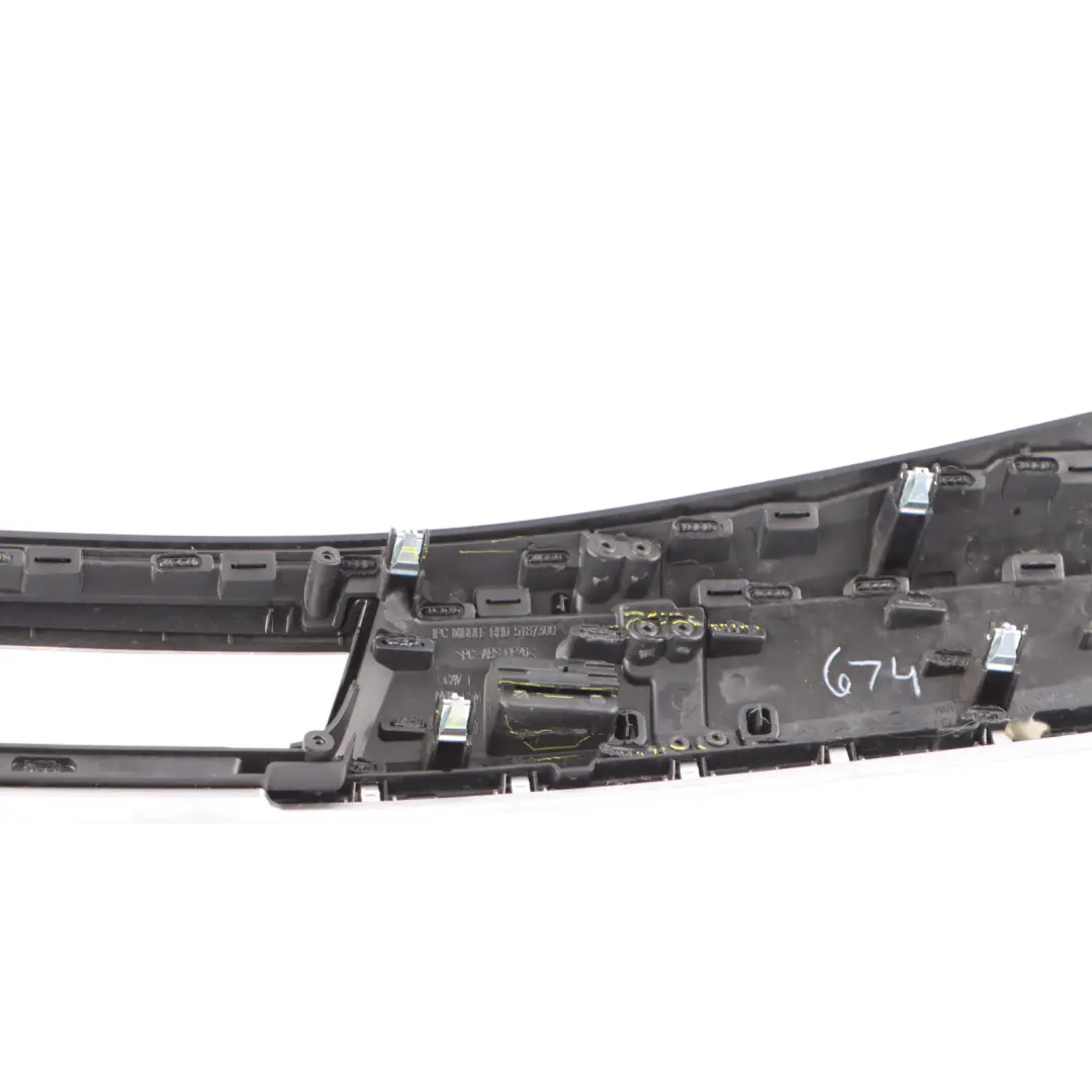 Dashboard Trim BMW X5 F15 X6 F16 Cover Panel Passenger Side Hexagon Alu to with Part number 8058570 Dashboard Trim BMW X5 F15 X6 F16 Cover Panel Passenger Side Hexagon Alu - SKU rhd-8058570 - Part number 8058570