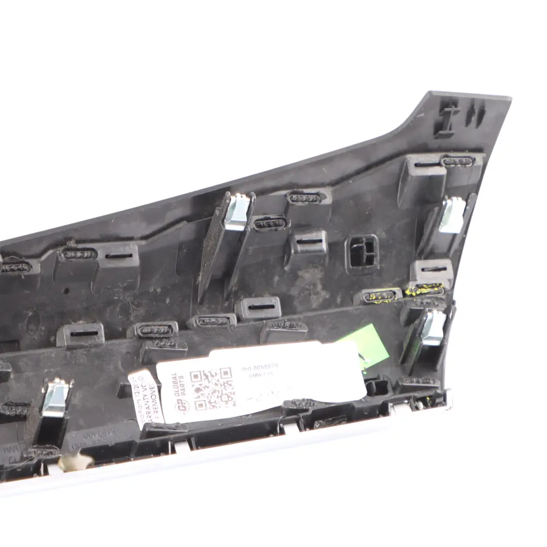 Dashboard Trim BMW X5 F15 X6 F16 Cover Panel Passenger Side Hexagon Alu to with Part number 8058570 Dashboard Trim BMW X5 F15 X6 F16 Cover Panel Passenger Side Hexagon Alu - SKU rhd-8058570 - Part number 8058570