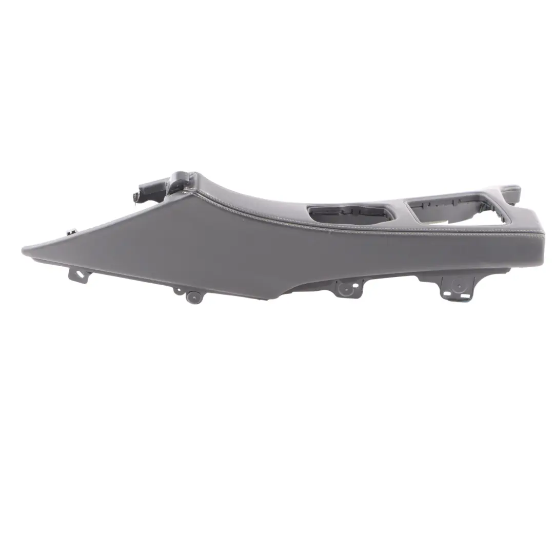 Trim BMW F06 F12 F13 LCI Center Console Decorative Cover Leather Black to with Part number 8066468 Trim BMW F06 F12 F13 LCI Center Console Decorative Cover Leather Black - SKU RHD-8066468 - Part number 8066468