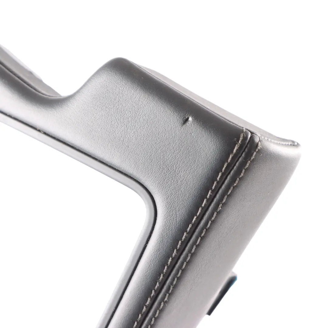 Trim BMW F06 F12 F13 LCI Center Console Decorative Cover Leather Black to with Part number 8066468 Trim BMW F06 F12 F13 LCI Center Console Decorative Cover Leather Black - SKU RHD-8066468 - Part number 8066468