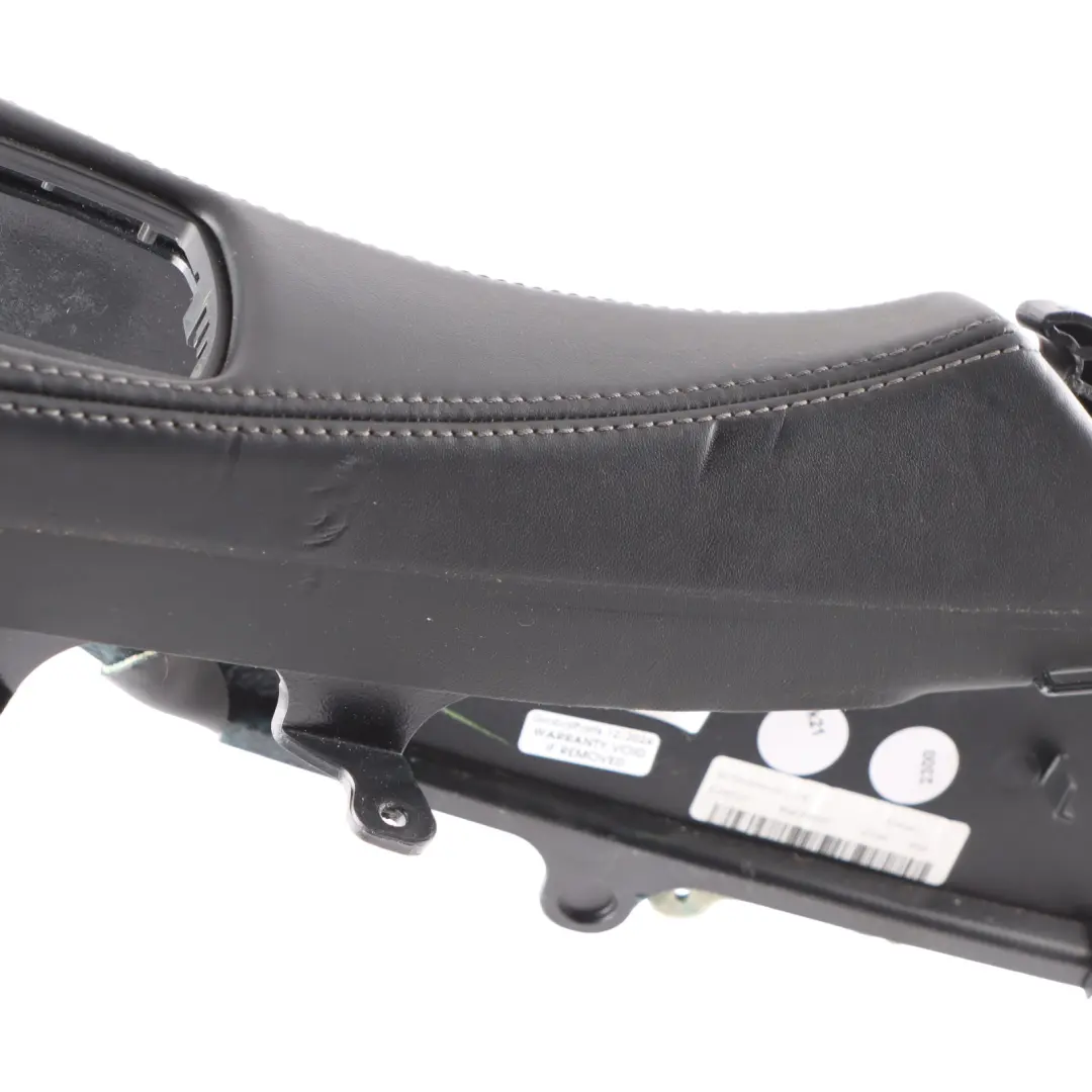 Trim BMW F06 F12 F13 LCI Center Console Decorative Cover Leather Black to with Part number 8066468 Trim BMW F06 F12 F13 LCI Center Console Decorative Cover Leather Black - SKU RHD-8066468 - Part number 8066468