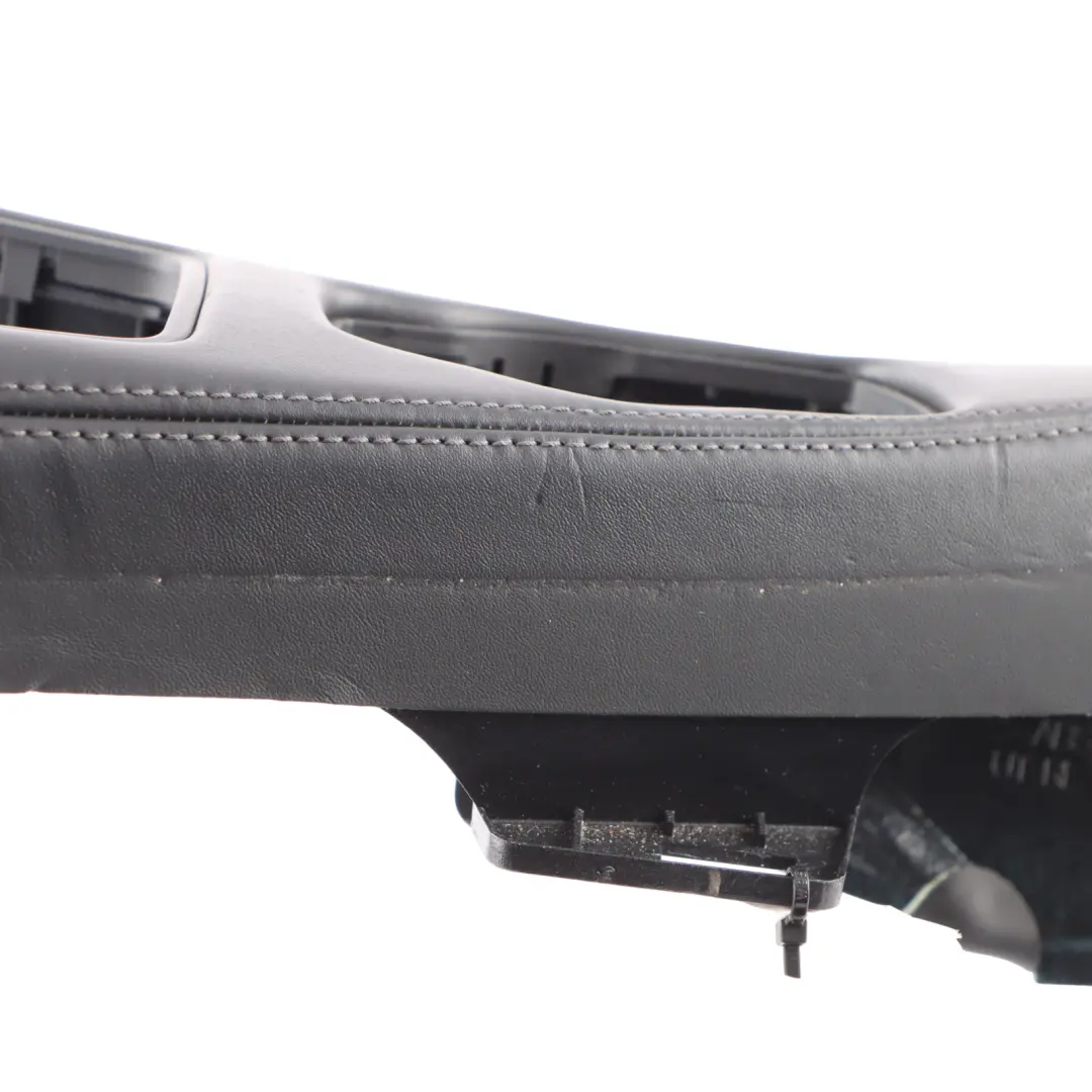  Trim BMW F06 F12 F13 LCI Center Console Decorative Cover Leather Black - SKU RHD-8066468 - Part number 8066468