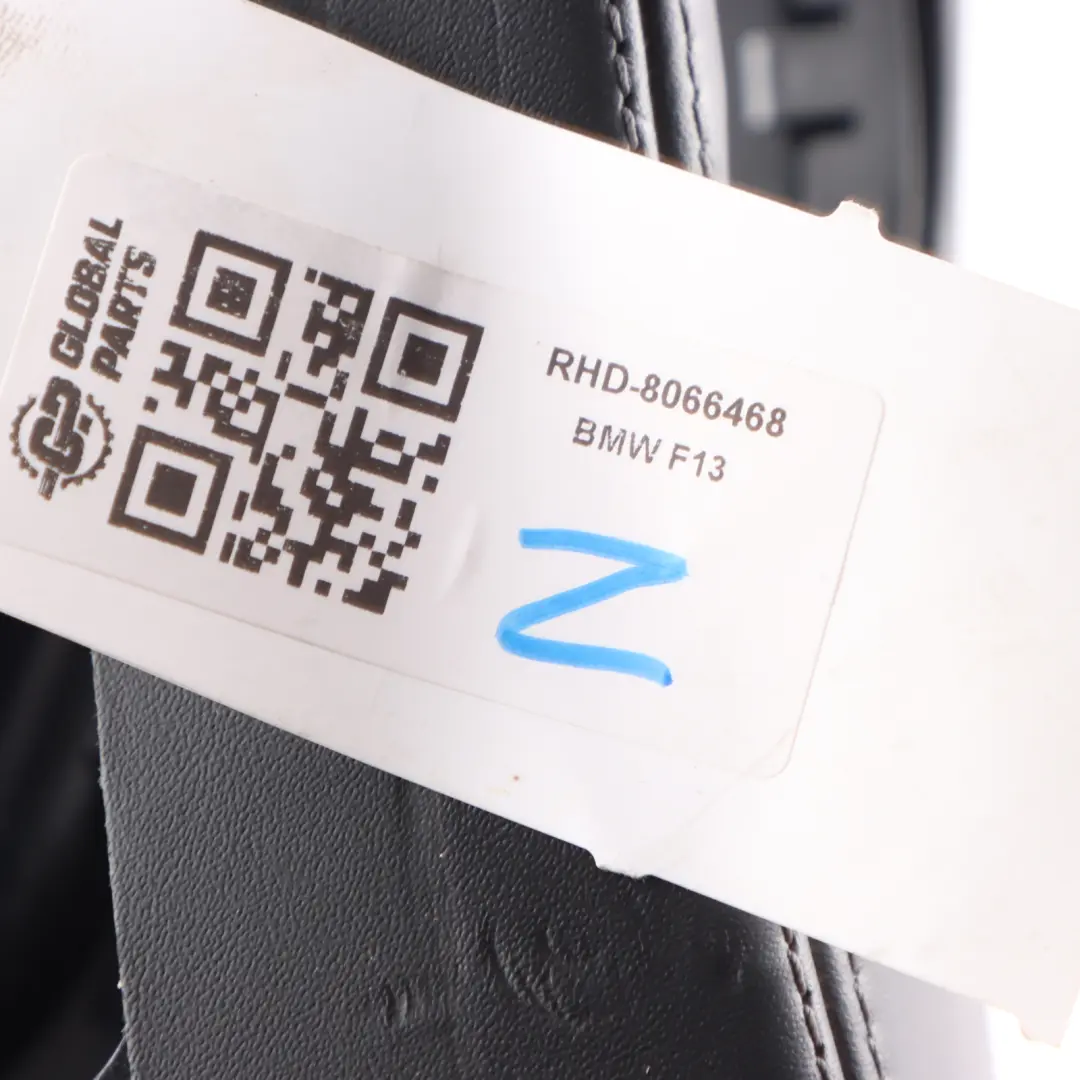 Trim BMW F06 F12 F13 LCI Center Console Decorative Cover Leather Black to with Part number 8066468 Trim BMW F06 F12 F13 LCI Center Console Decorative Cover Leather Black - SKU RHD-8066468 - Part number 8066468