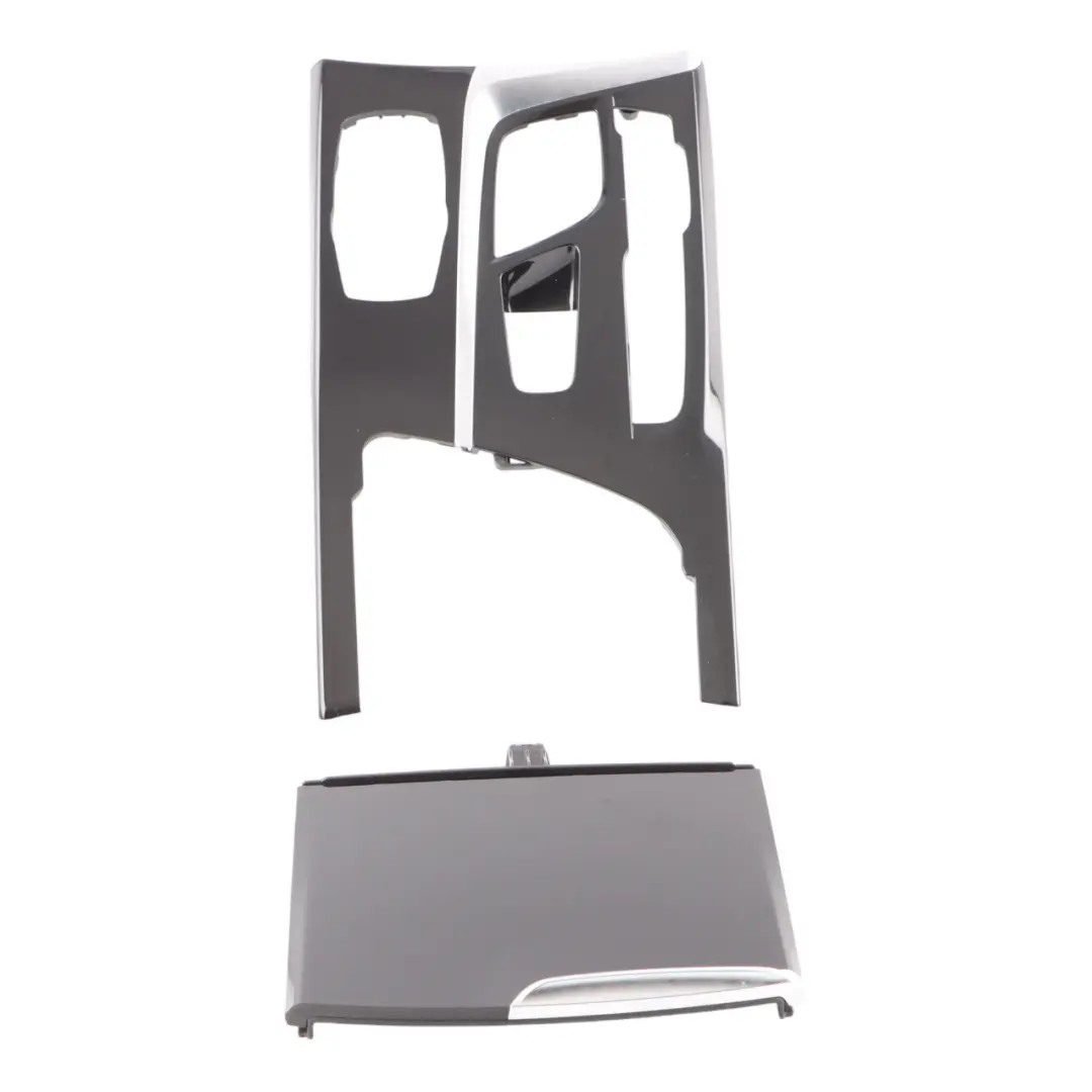 Centre Console Trim Strip Covering Panels Set Piano Lacquer Black to BMW G32 GT with Part number 8072341 BMW G32 GT Centre Console Trim Strip Covering Panels Set Piano Lacquer Black - SKU RHD-8072341 - Part number 8072341