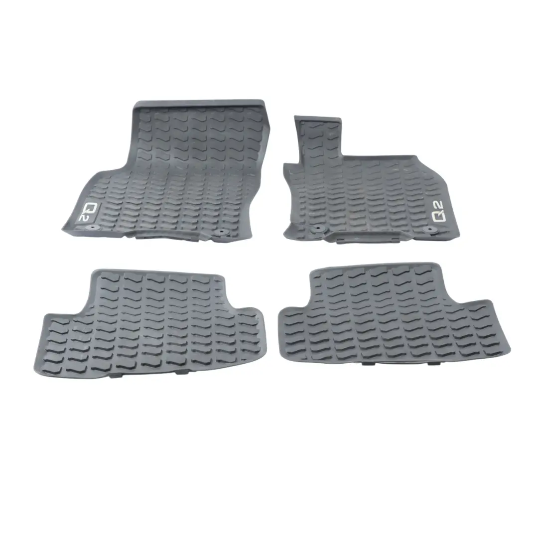 All-Weather Floor Rubber Mats Set to Audi Q2 GA with Part number 81C061501 Audi Q2 GA All-Weather Floor Rubber Mats Set - SKU RHD-81C061501 - Part number 81C061501