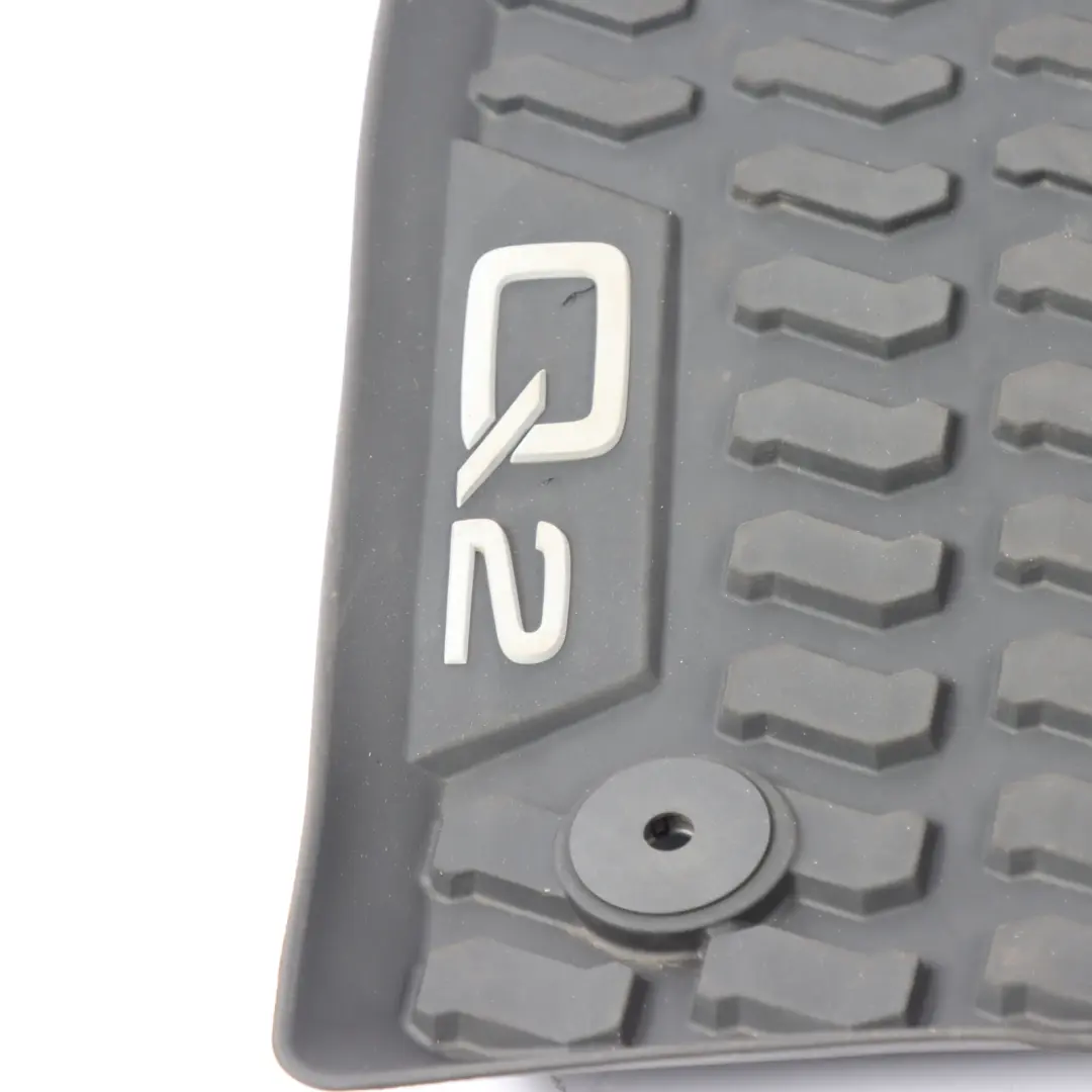 All-Weather Floor Rubber Mats Set to Audi Q2 GA with Part number 81C061501 Audi Q2 GA All-Weather Floor Rubber Mats Set - SKU RHD-81C061501 - Part number 81C061501