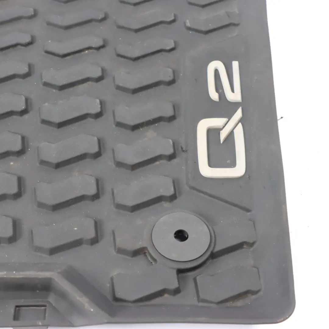 All-Weather Floor Rubber Mats Set to Audi Q2 GA with Part number 81C061501 Audi Q2 GA All-Weather Floor Rubber Mats Set - SKU RHD-81C061501 - Part number 81C061501