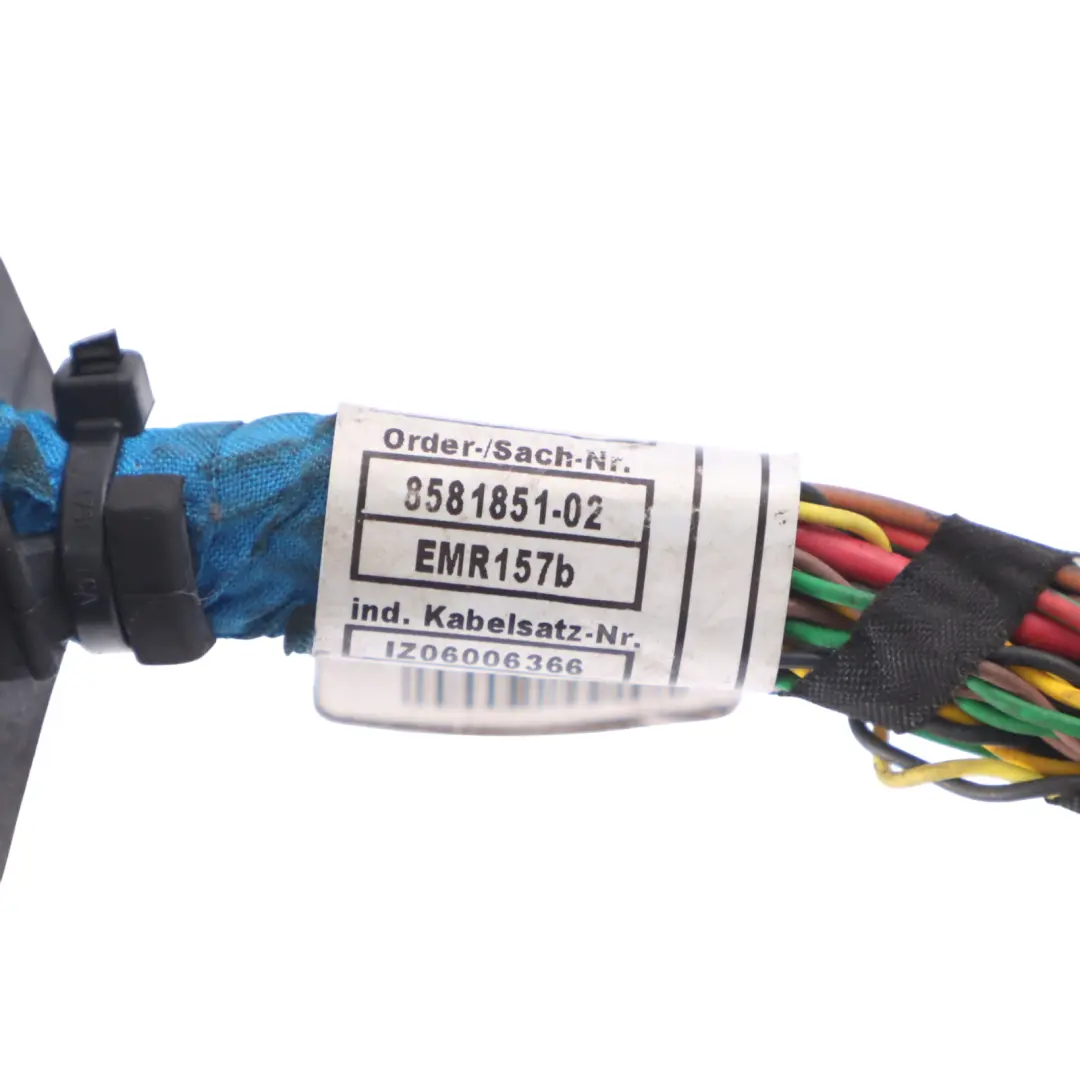  Transmission Wiring BMW X5 F15 X6 F16 N57 Gearbox Harness Loom - SKU rhd-8581851 - Part number 8581851