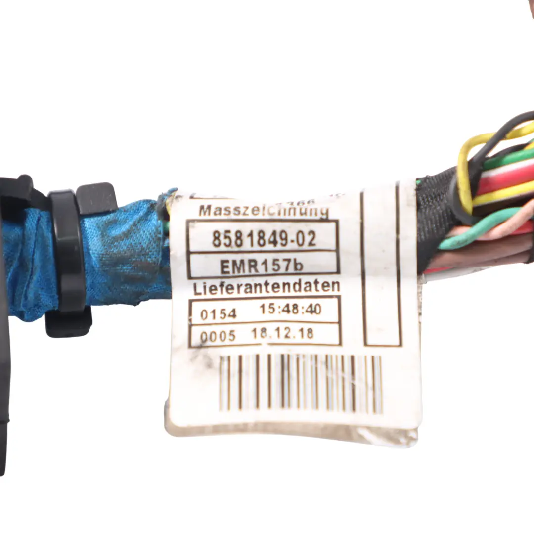  Transmission Wiring BMW X5 F15 X6 F16 N57 Gearbox Harness Loom - SKU rhd-8581851 - Part number 8581851