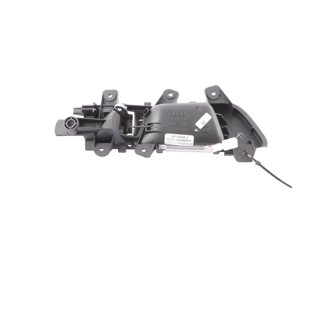 Front Door Interior Grab Handle Left N/S Passenger Side to Audi A4 B8 with Part number 8K0837019 Audi A4 B8 Front Door Interior Grab Handle Left N/S Passenger Side - SKU RHD-8K0837019 - Part number 8K0837019
