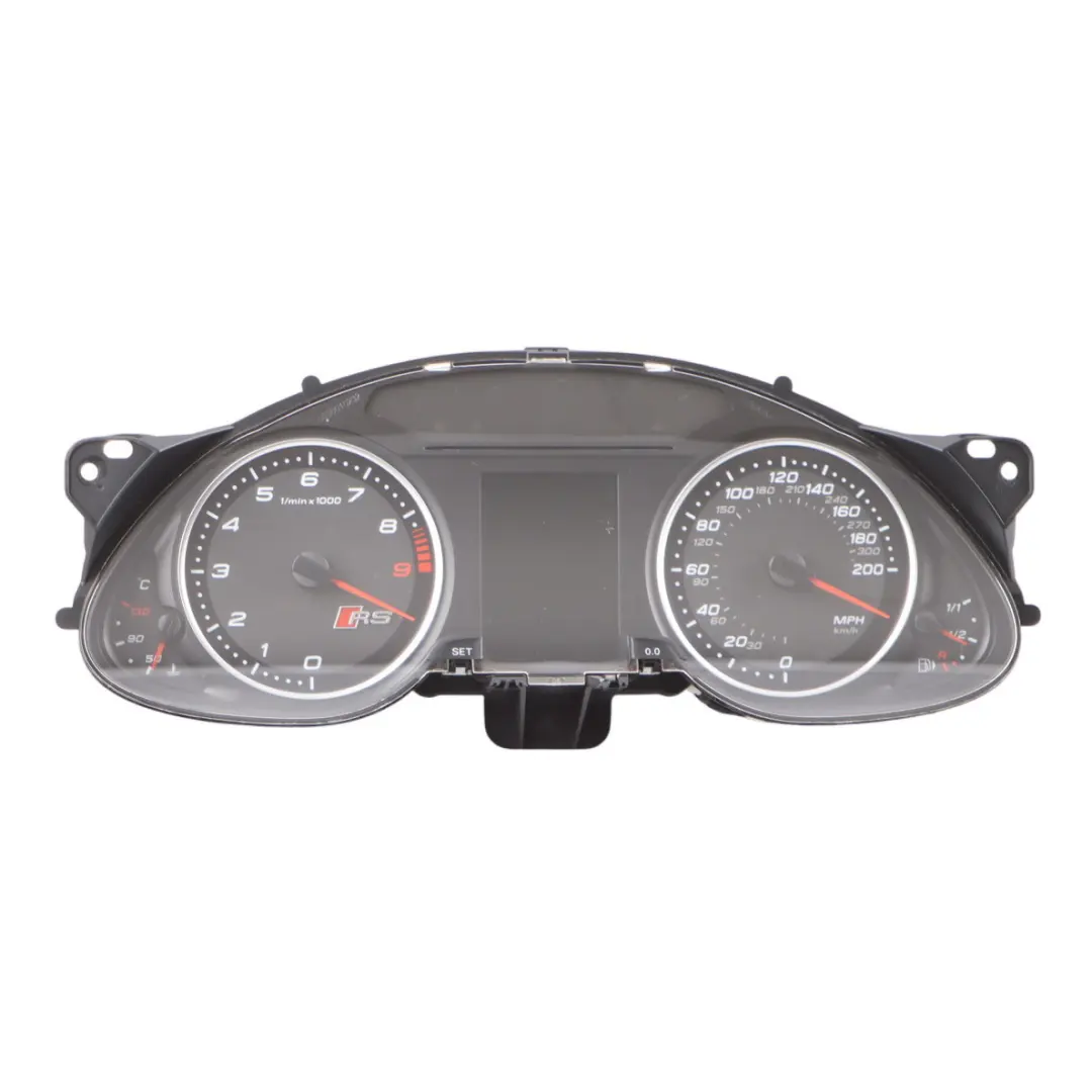Audi RS4 B8 Instrument Cluster Speedo Clocks Meter Manual - SKU RHD-8K0920983D - Part number 8K0920983D