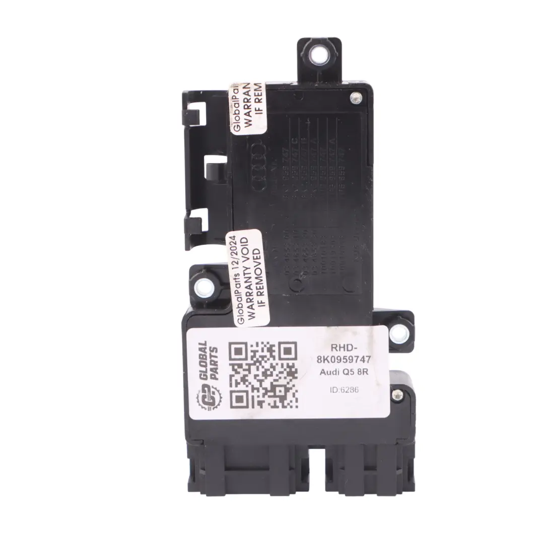 Audi Q5 4R Seat Switch Regulation Front Left N/S - SKU RHD-8K0959747 - Part number 8K0959747