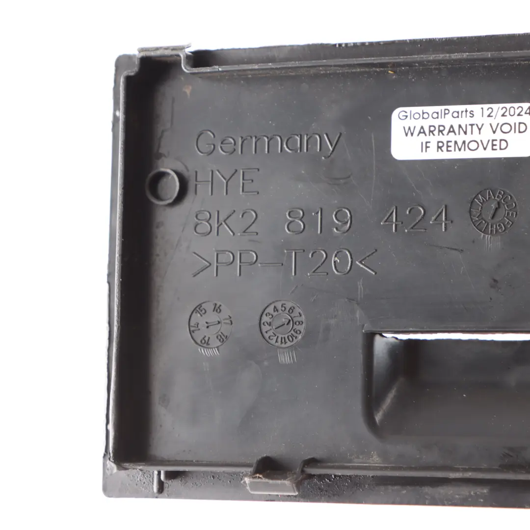 Positive Battery Terminal Cover Cap to Audi A4 B8 A5 8T with Part number 8K2819424 Audi A4 B8 A5 8T Positive Battery Terminal Cover Cap - SKU RHD-8K2819424 - Part number 8K2819424