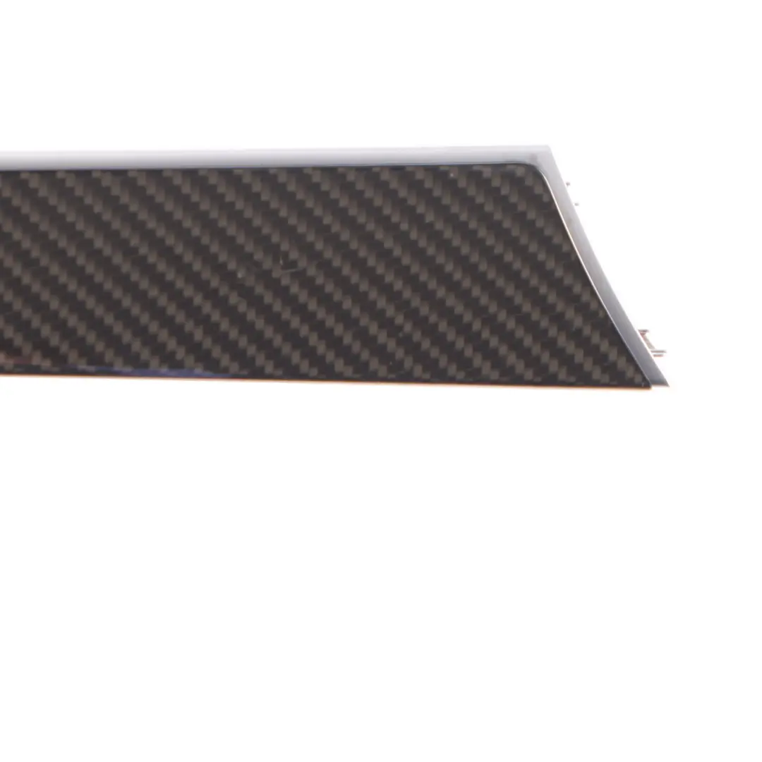 Audi RS4 B8 Dashboard Decor Trim Strip Quattro Badge Carbon Kit Set - SKU RHD-8K2853189AK-1 - Part number 8K2853189AK
