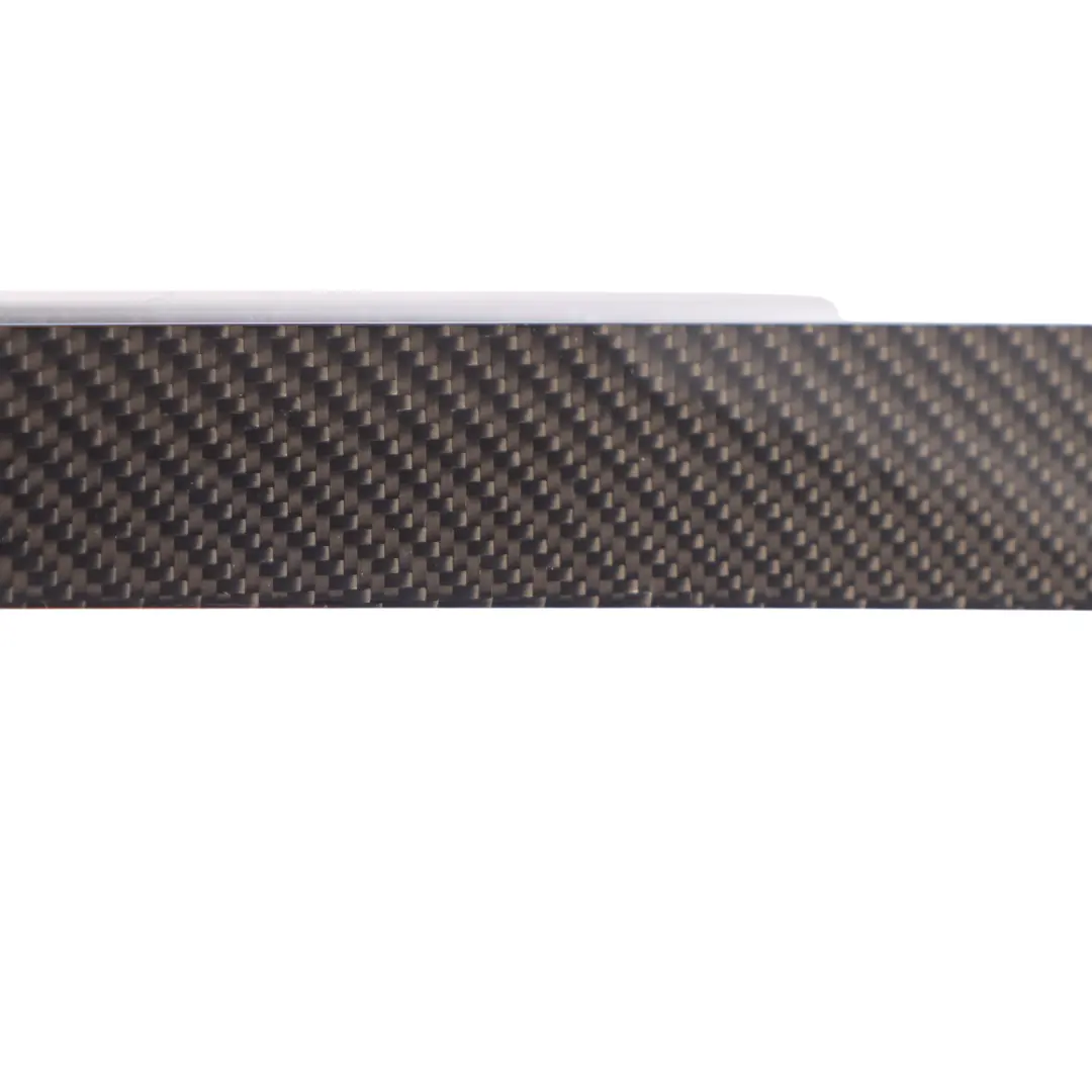 Audi RS4 B8 Dashboard Decor Trim Strip Quattro Badge Carbon Kit Set - SKU RHD-8K2853189AK-1 - Part number 8K2853189AK