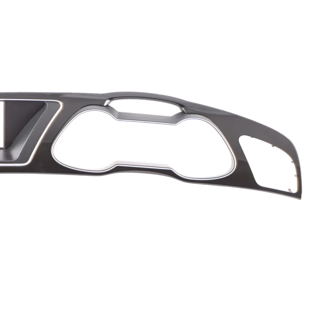 Dashboard Panel Centre Instrument Trim Strip Cover High Gloss Black to Audi RS4 B8 with Part number 8K2857185AQ Audi RS4 B8 Dashboard Panel Centre Instrument Trim Strip Cover High Gloss Black - SKU RHD-8K2857185AQ - Part number 8K2857185AQ
