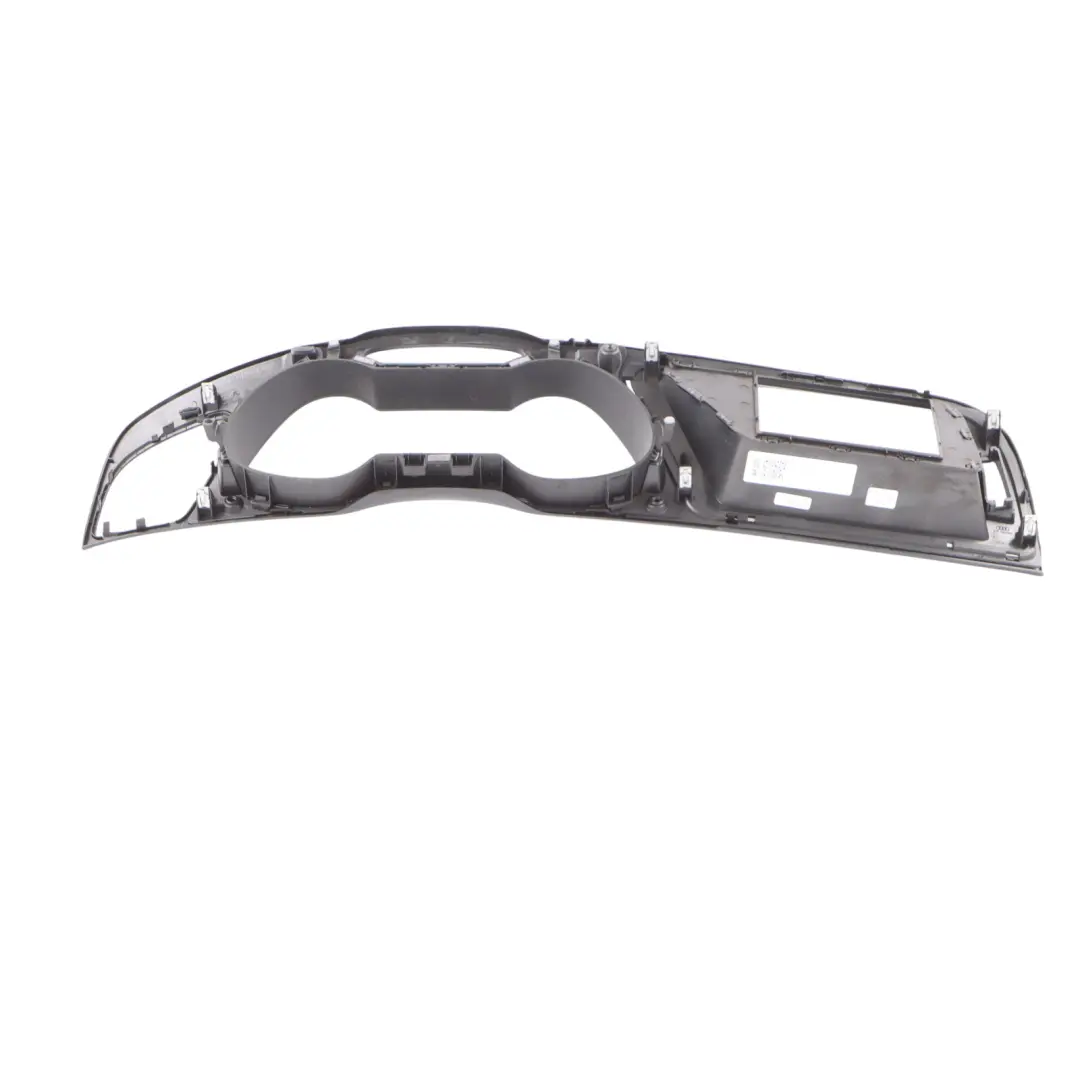 Dashboard Panel Centre Instrument Trim Strip Cover High Gloss Black to Audi RS4 B8 with Part number 8K2857185AQ Audi RS4 B8 Dashboard Panel Centre Instrument Trim Strip Cover High Gloss Black - SKU RHD-8K2857185AQ - Part number 8K2857185AQ