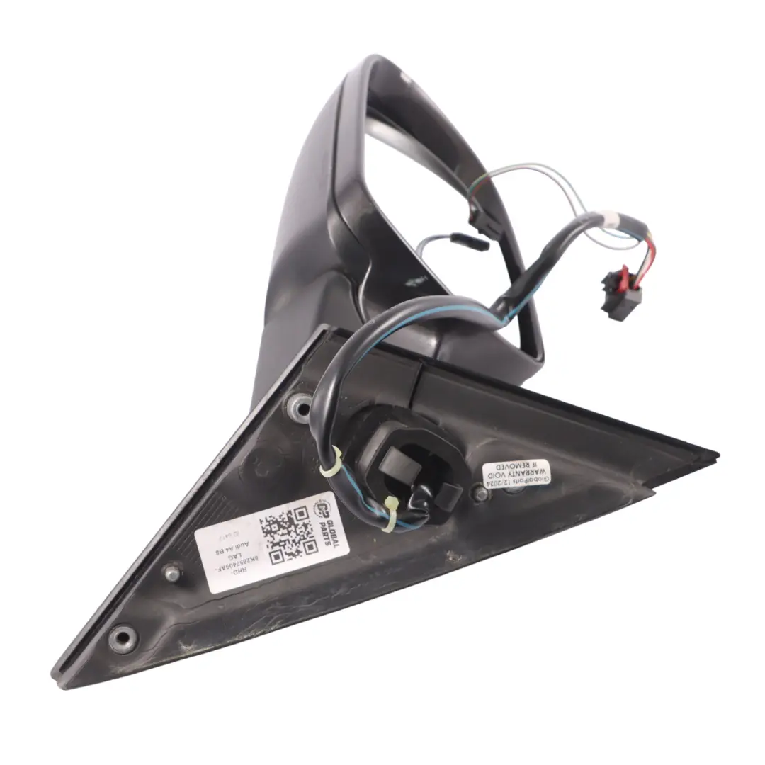 Door Left N/S Mirror Wing Electric Lava Grey Pearl Effect - Z7L to Audi A4 B8 with Part number 8K2857409AF-LAG Audi A4 B8 Door Left N/S Mirror Wing Electric Lava Grey Pearl Effect - Z7L - SKU RHD-8K2857409AF-LAG - Part number 8K2857409AF-LAG